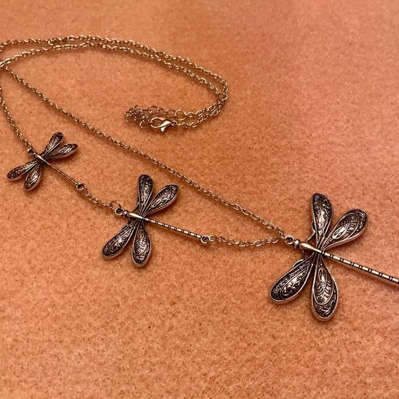 Beautiful Dragonfly Necklace! 31” 
Brand New! - Picture 2 of 2